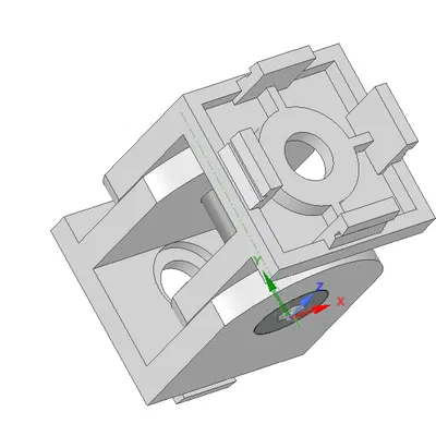 Khớp Nối Bản Lề Linh Hoạt Cho Thanh Nhôm V-Slot 2020
