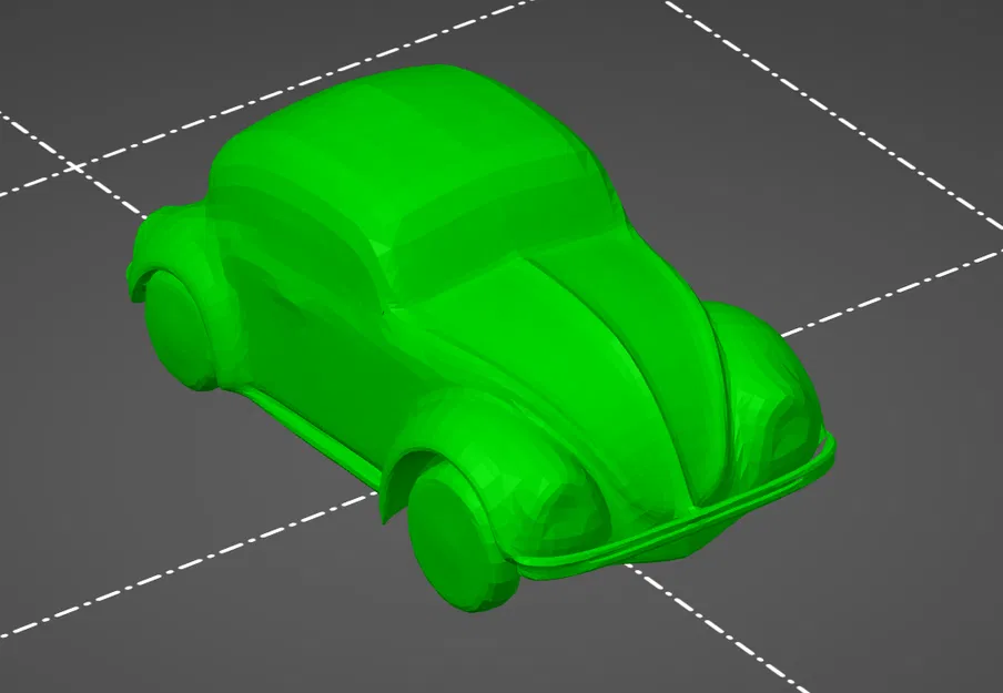 Mô Hình Xe Volkswagen Beetle Cũ - Image 1