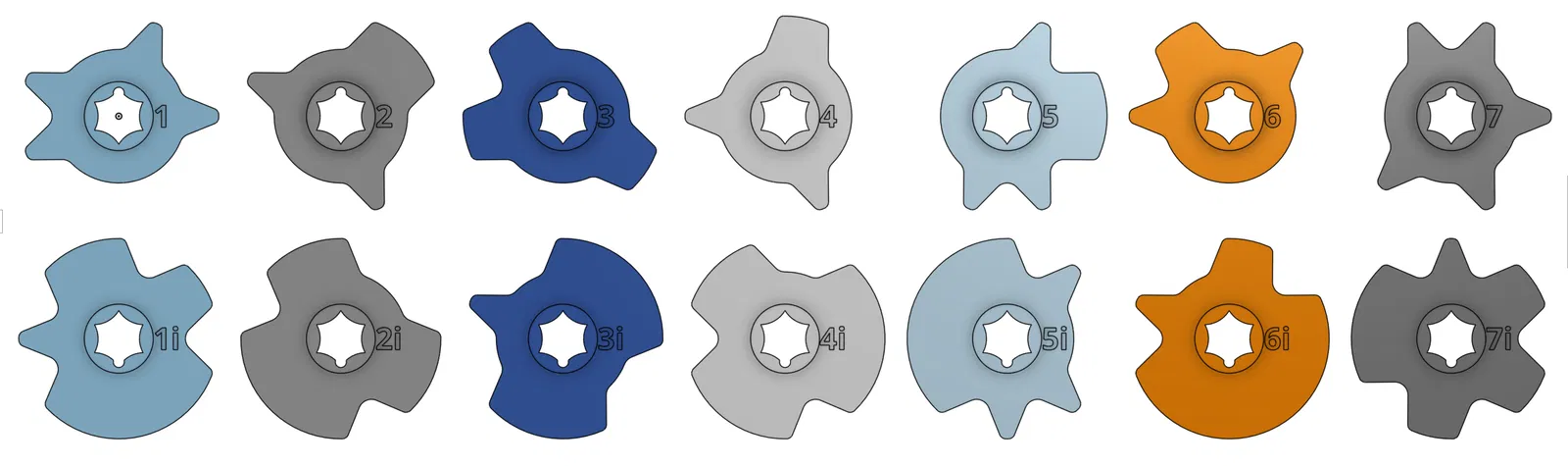 Mod Thập Lục Phân cho Màn Hình 7 Thanh Cơ Khí - Image 5