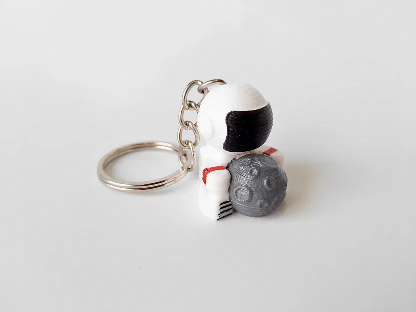 Móc Khóa Phi Hành Gia Ôm Trăng - Image 2