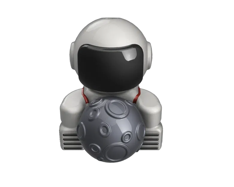 Móc Khóa Phi Hành Gia Ôm Trăng - Image 5