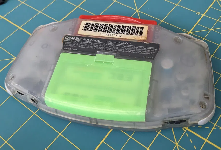 Nắp pin Gameboy Advance - Image 1