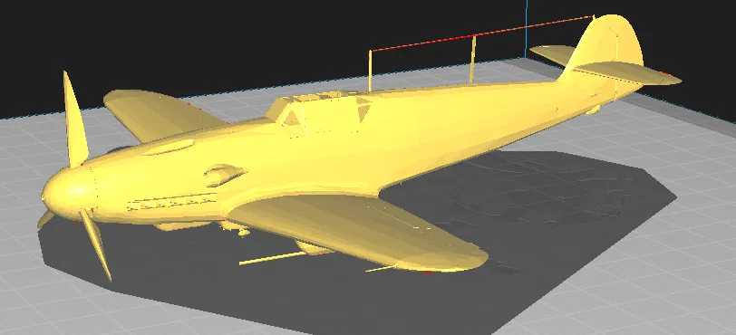 Mô hình máy bay chiến đấu Đức BF-109 F-4 - Image 3