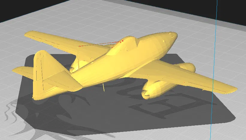 Mô Hình Máy Bay Phản Lực Messerschmitt 262 A1 "Schwalbe" - Image 4