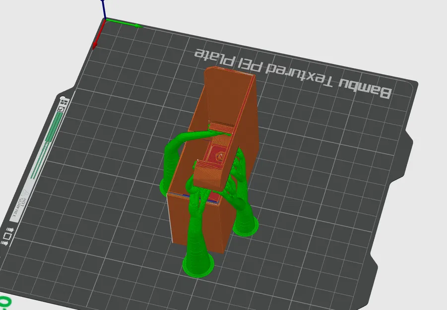 Hộp Đựng Phân Máy In Bambulab A1 Mini Nhỏ Gọn - Image 7