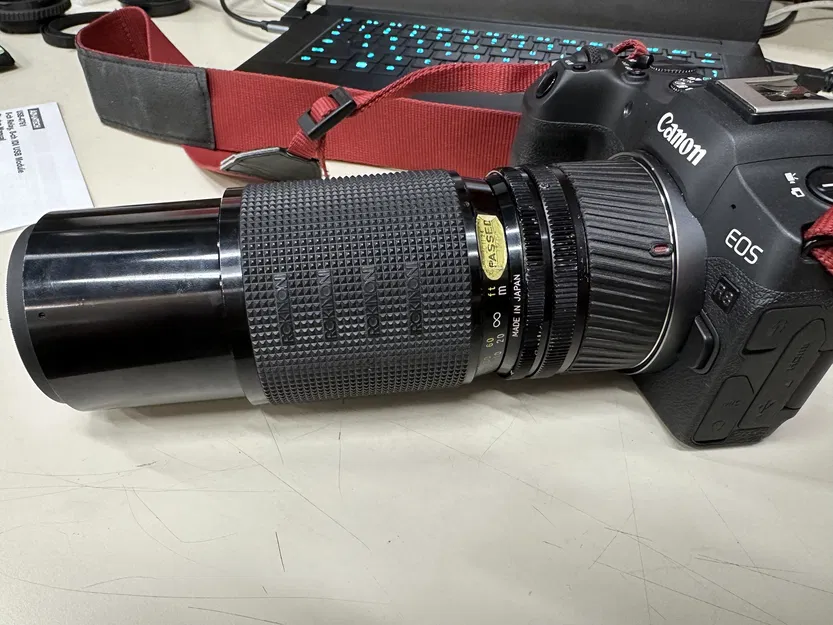 Adapter chuyển ống kính Canon FD/FL sang máy ảnh Canon RF - Image 1