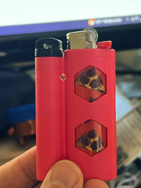 Hộp đựng bật lửa Bic Bestagon và hộp stash đã chỉnh sửa - Image 1