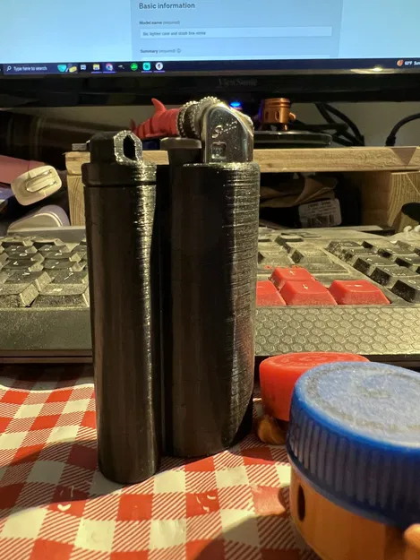 Hộp đựng bật lửa Bic Bestagon và hộp stash đã chỉnh sửa - Image 5