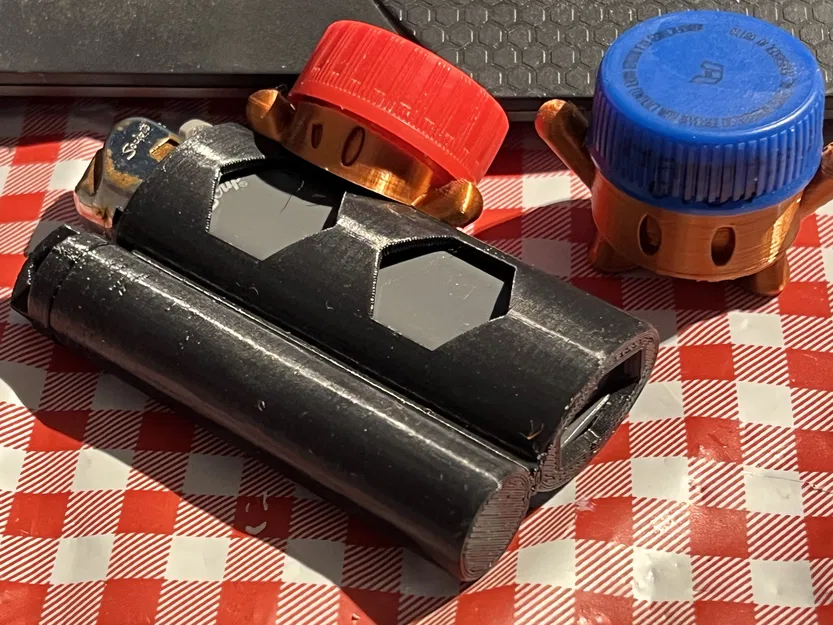 Hộp đựng bật lửa Bic Bestagon và hộp stash đã chỉnh sửa - Image 10