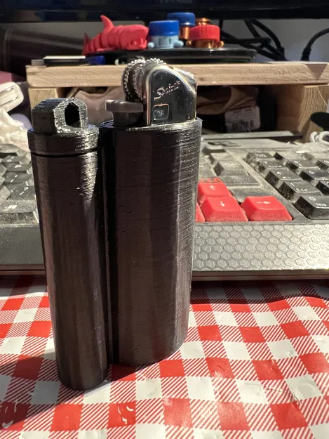 Hộp đựng bật lửa Bic Bestagon và hộp stash đã chỉnh sửa - Image 11