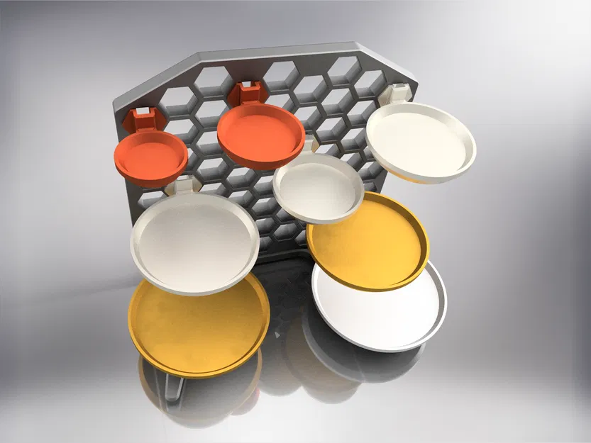 Kệ Tròn KYZ HSW - 8 Kích Cỡ - Image 5