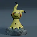 Mô hình 3D Mimikyu - Phiên bản 2 Dễ In Hơn - Thumbnail 1