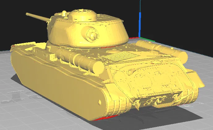 Xe tăng hạng nặng IS-1 của Nga - Image 4