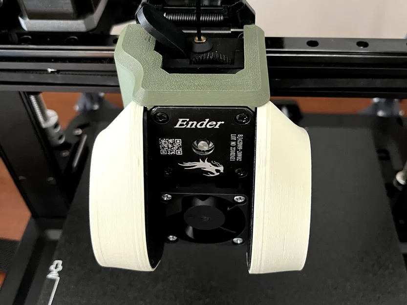 FatBurner – Hệ Thống Làm Mát Quạt Kép 5015 Cho Ender 3 V3 KE - Image 1