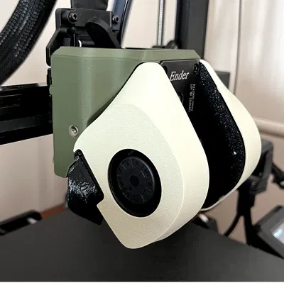 FatBurner – Hệ Thống Làm Mát Quạt Kép 5015 Cho Ender 3 V3 KE