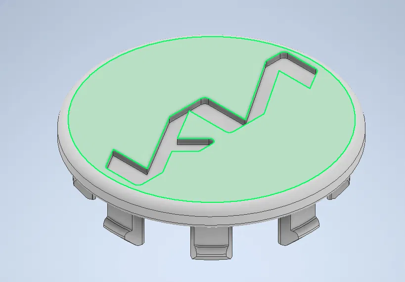 Nắp Chụp Mâm Xe KIA Mâm Mới - Image 1