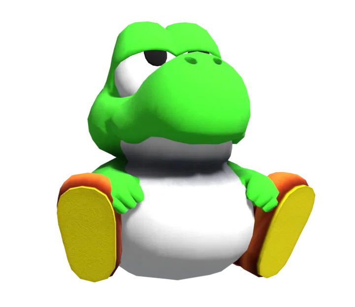 Baby Yoshi 3D Model - Image 1