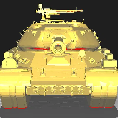 Xe tăng hạng nặng IS-4M của Nga