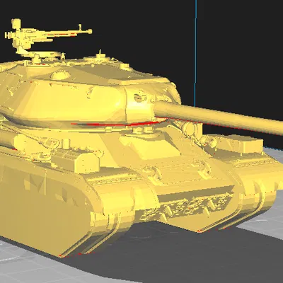 Xe tăng hạng nặng IS-4M của Nga