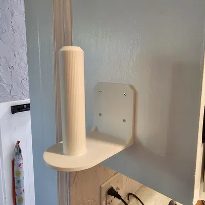 Giá Treo Giấy Ăn Dọc Gắn Tường