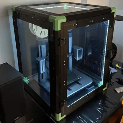 Hệ thống tấm hông cho Hộp bao che máy in 3D