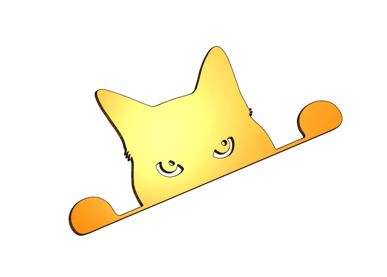 Hình Bóng Mèo Nhìn Lén - Bản Chỉnh Sửa - Ba Phiên Bản - Image 3