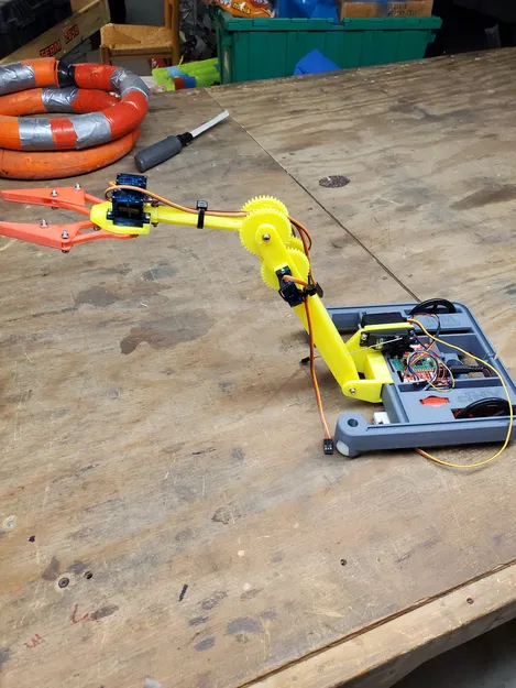 Cánh Tay Robot Servo XRP Có Bộ Gắp - Image 2