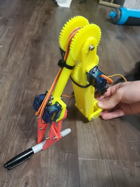 Cánh Tay Robot Servo XRP Có Bộ Gắp - Image 4