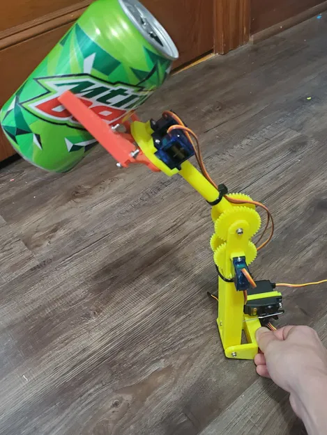 Cánh Tay Robot Servo XRP Có Bộ Gắp - Image 5