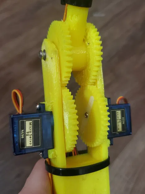 Cánh Tay Robot Servo XRP Có Bộ Gắp - Image 7