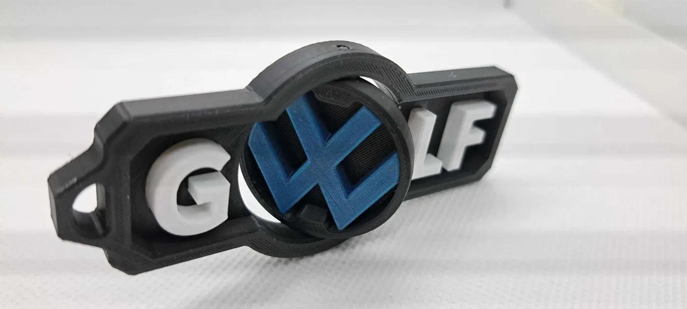 Móc Khóa Fidget Volkswagen Golf - Image 1