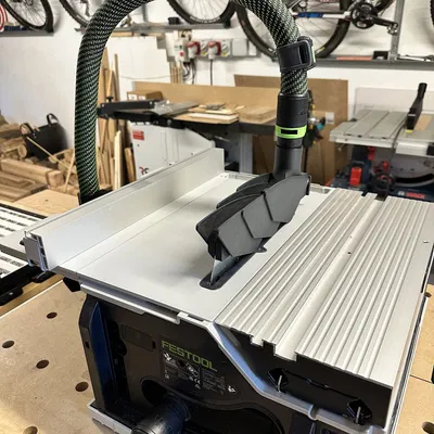 Chụp hút bụi cho Cưa Bàn CSC SYS 50