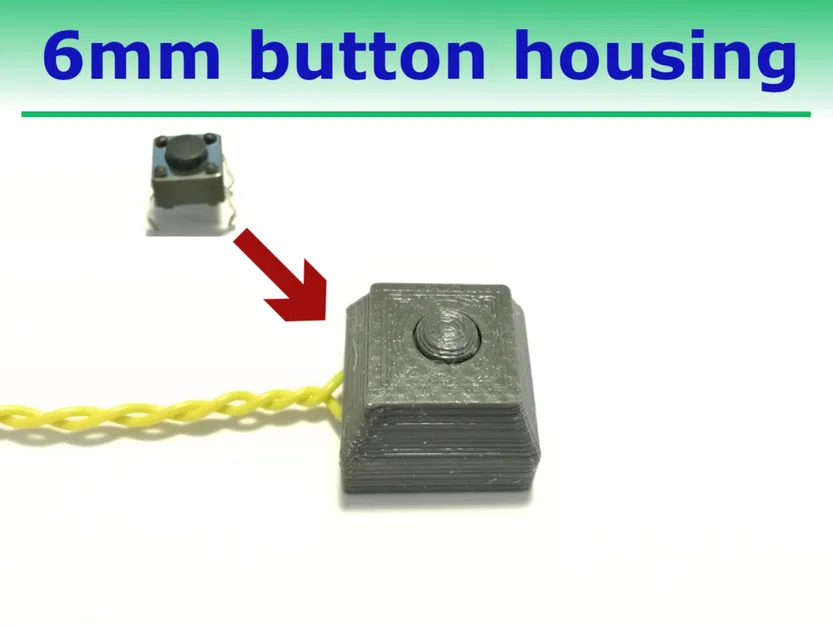 Vỏ đựng nút nhấn 6mm - Image 1