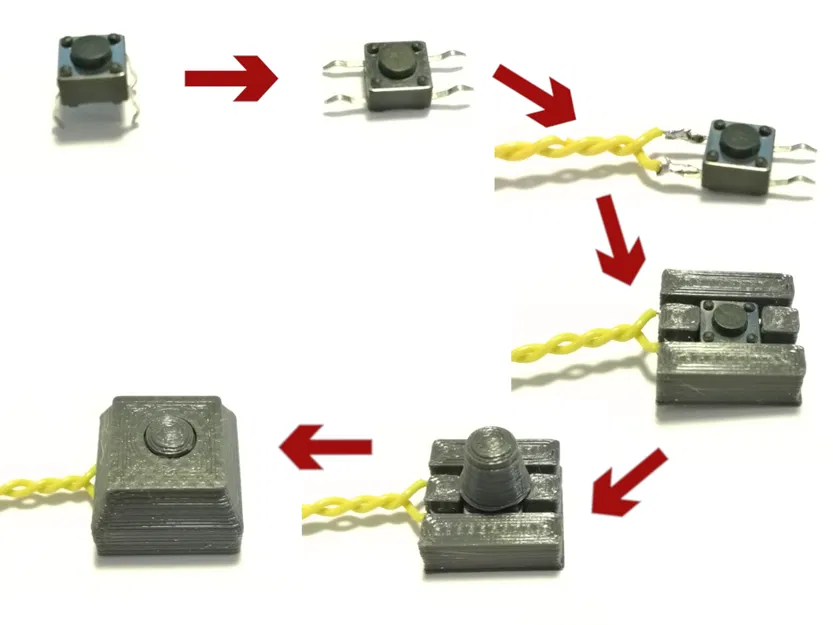 Vỏ đựng nút nhấn 6mm - Image 2