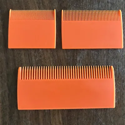 Lược chấy phẳng có 3 kích cỡ