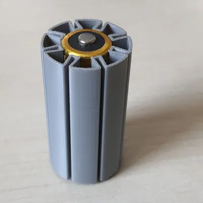 Bộ Chuyển Đổi Pin AA Sang Pin C (Chế Độ Lọ)