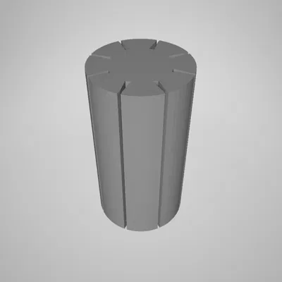 Bộ Chuyển Đổi Pin AA Sang Pin C (Chế Độ Lọ)