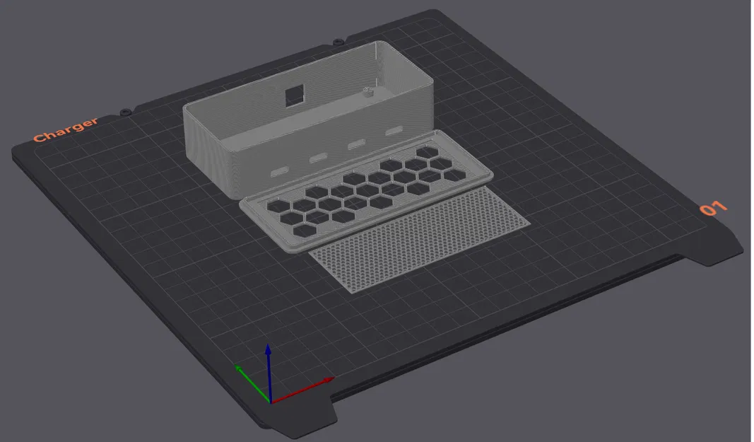 Vỏ cho module sạc nhanh PD65W 4 cổng - Image 3