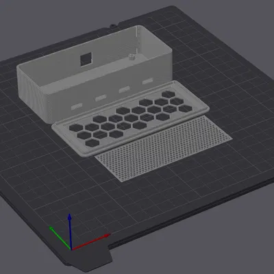 Vỏ cho module sạc nhanh PD65W 4 cổng
