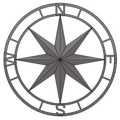 La Bàn 3D - Trang Trí Tường Độc Đáo