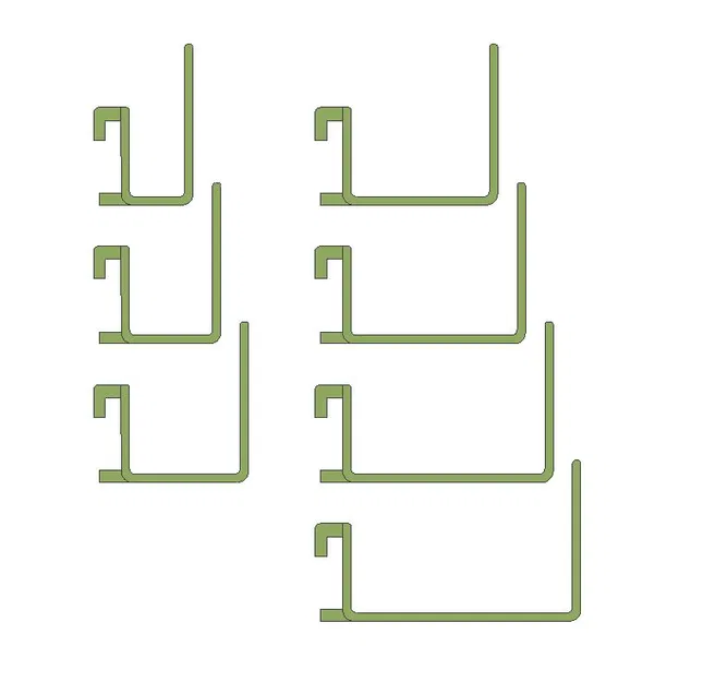 Giá đỡ sách IKEA Skadis Đa năng 20-80mm - Image 3