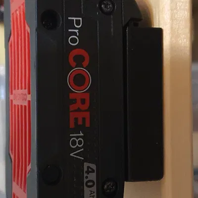 Giá đỡ pin Bosch 18V