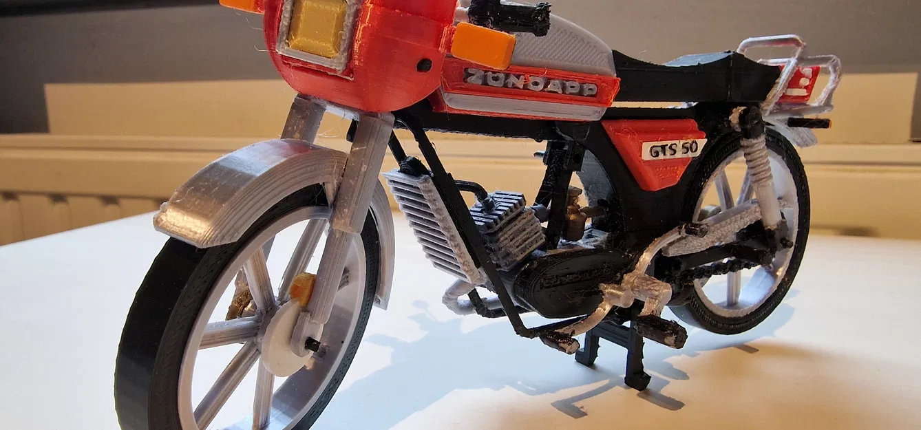 Zundapp KS(GTS)50 năm 1981 làm mát bằng nước bởi Designer Ed van der Heijden - Image 14