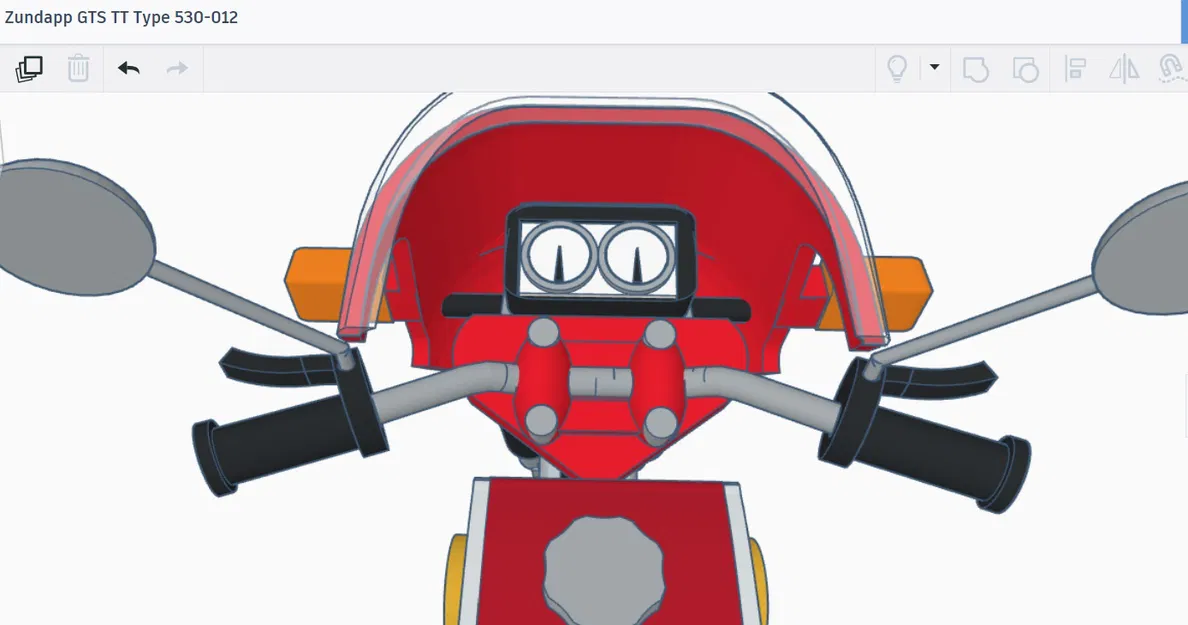 Zundapp KS(GTS)50 năm 1981 làm mát bằng nước bởi Designer Ed van der Heijden - Image 19