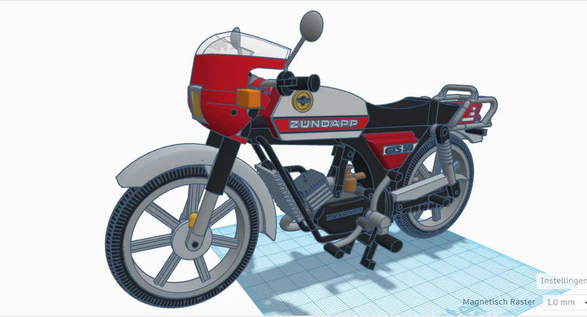 Zundapp KS(GTS)50 năm 1981 làm mát bằng nước bởi Designer Ed van der Heijden - Image 21