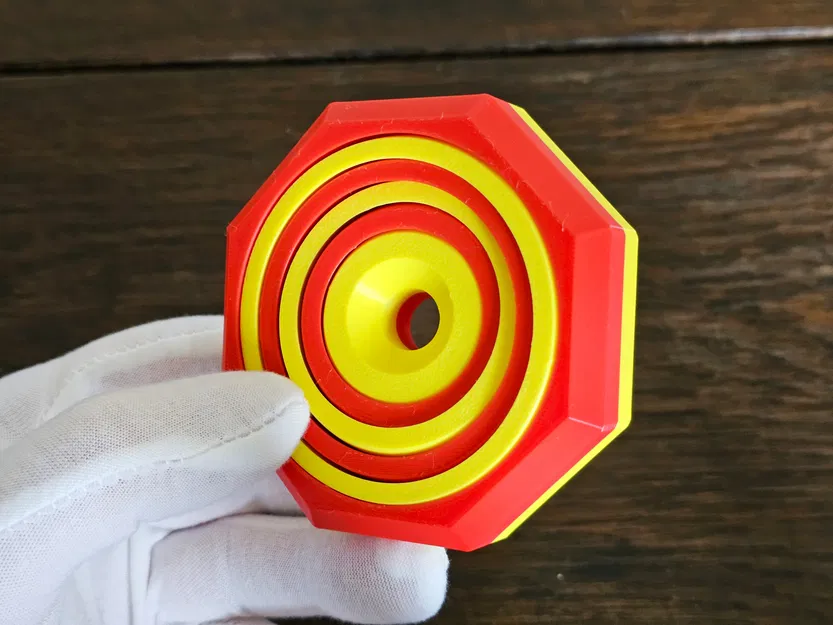 Con Quay Fidget Spinner Hình Gyro Khổng Lồ - Image 2