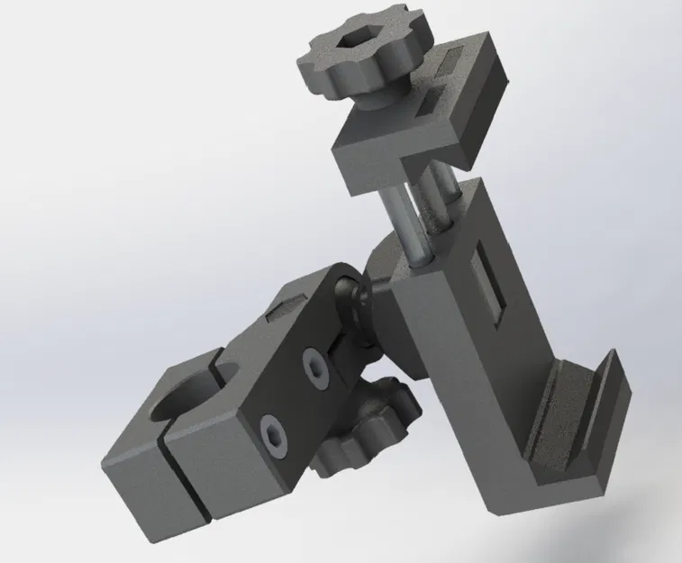 Kẹp - Đế điện thoại đa năng cho xe máy - Image 1