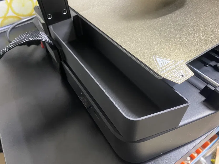 Chân giữ dây cáp & Hộp đựng cho Ender 3 v3 SE (Bản chỉnh sửa) - Image 1