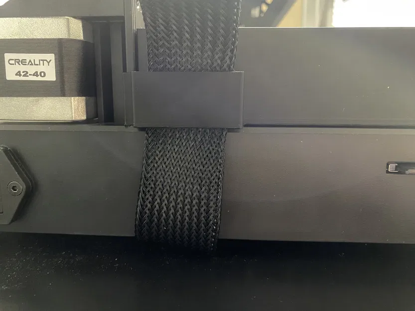 Chân giữ dây cáp & Hộp đựng cho Ender 3 v3 SE (Bản chỉnh sửa) - Image 2