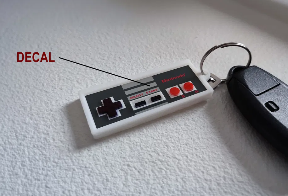 Móc Khóa Tay Cầm Nintendo NES - Image 3